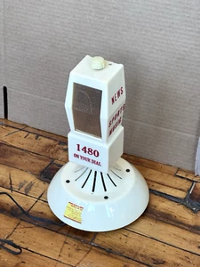 Vintage 1950s Mike Radio Microphone Tube Radio 1480 AM Promo Tested Works - Picture 1 of 12