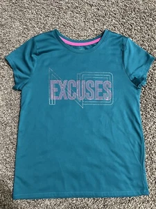 Tek Gear girls athletic shirt sz L 10/12 - Picture 1 of 4