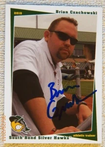 Tarjeta de los Arizona Diamondbacks Brian Czachowski 2010 South Bend Silver Hawks - Imagen 1 de 1