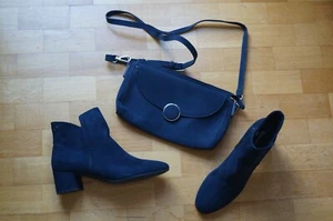 Tolle Stiefeletten " Tamaris " marine Größe 42 mit passender Tasche - Bild 1 von 11