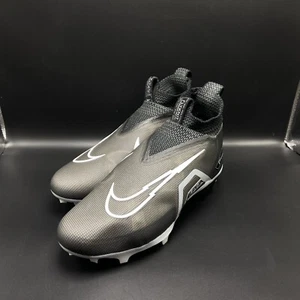 Nike Alpha Menace Elite 3 Football Cleats Black Gray CT6648-001 Men Size 12.5 - Picture 1 of 10