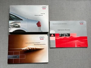 Audi A6 Owners Handbook Manual Pack 1997 - 2004 - Picture 1 of 13