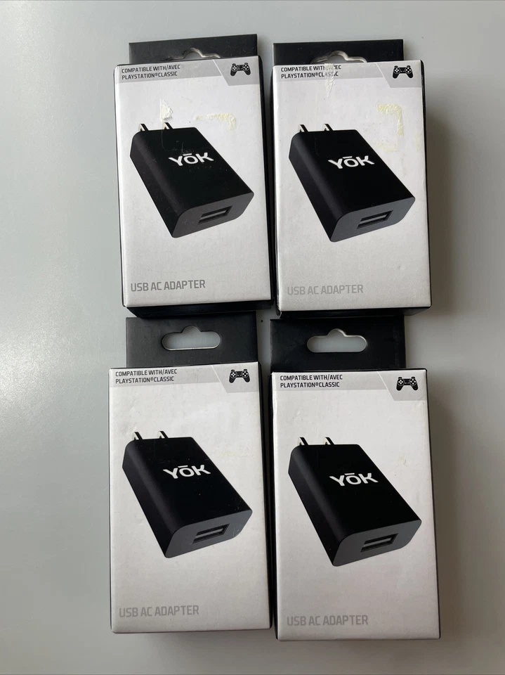 USB AC Adapter PlayStation Classic Mini Yok Adapter -