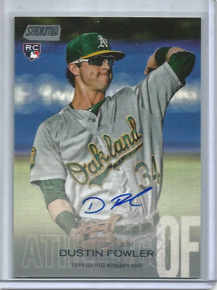 Dustin Fowler 2018 Topps Stadium Club Autograph Rookie - Image 1 of 1