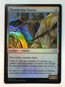 MTG Theros Beyond Death Thundering Chariot 239 Foil NM/M - Imagen 1 de 1
