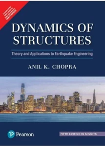 Dynamics of Structures by Anil Chopra 2016, 5ed INTERNATIONAL EDITION SIE - Imagen 1 de 1