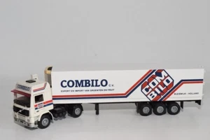 B19 1:50 TEKNO VOLVO F12 INTERCOOLER TRUCK WITH TRAILER COMBILO BLEISWIJK NMINT - Picture 1 of 13