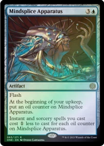 Mindsplice Apparatus Foil Phyrexia: All Will Be One Magic the Gathering MTG Rare - Picture 1 of 1