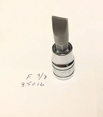 Kobalt F 3/8 x 3/8" Dr Flat Bit Socket 85016 Free Shipping - Image 1 of 2