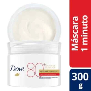 Dove Crema Tratamiento 1 Minuto Factor 80+ 300g X2 Unidades - Picture 1 of 1