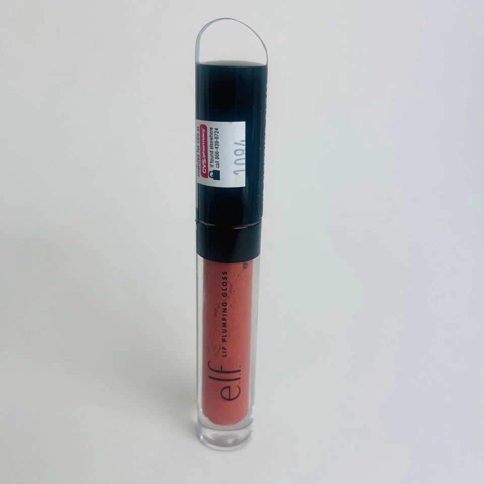 0.09 Fl. Oz. e.l.f. Lip Plumping Gloss Mocha Twist High-Shine Liquid Lip Color