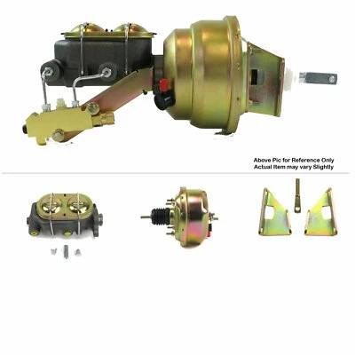 1970-81 Chevy Camaro FW Mount Power 7" Single Brake Booster Kit Drum/Drum SBC  Foto 1 de 4