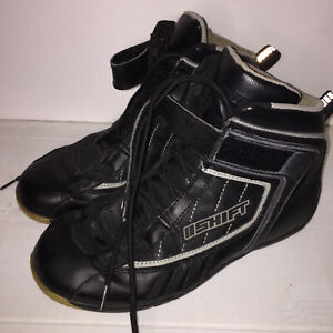 Shift Racing Fuel Mens Motorcycle Street Riding  Shoes Boots Black Size 10