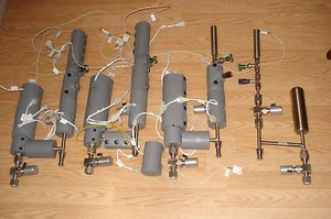 Lot 18 Swagelok SS-BN8FR8-C Diaphragm Valve, Swagelok SS-4CS-TW-50, SS-6L + + - Picture 1 of 7