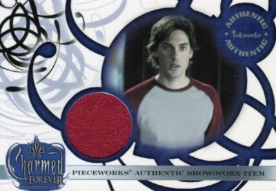 Charmed Forever Drew Fuller as Chris Pieceworks Costume Card PW5 (Red) - Image 1 of 2