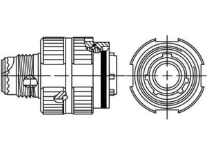 TV07RQF-19-31S Amphenol Conn Circular SKT 15 POS Crimp ST - Picture 1 of 1
