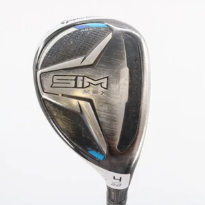 TaylorMade SIM Max Rescue 4 Hybrid 22 Deg Graphite A Senior Flex RH P-127473 - Picture 1 of 7
