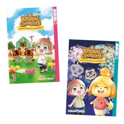 TOKYOPOP Animal Crossing New Horizons Unbeschwertes Inselleben Band 1+2 Doppelpack NEU