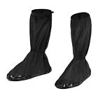 1 Pair Waterproof Shoe Cover Reusable Rain Shoes Covers Protector Black Size M