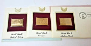 22kt Gold FDC First Day Issue Stamp-Celebrate the Century World War ll (3)_AD29 - Picture 1 of 10