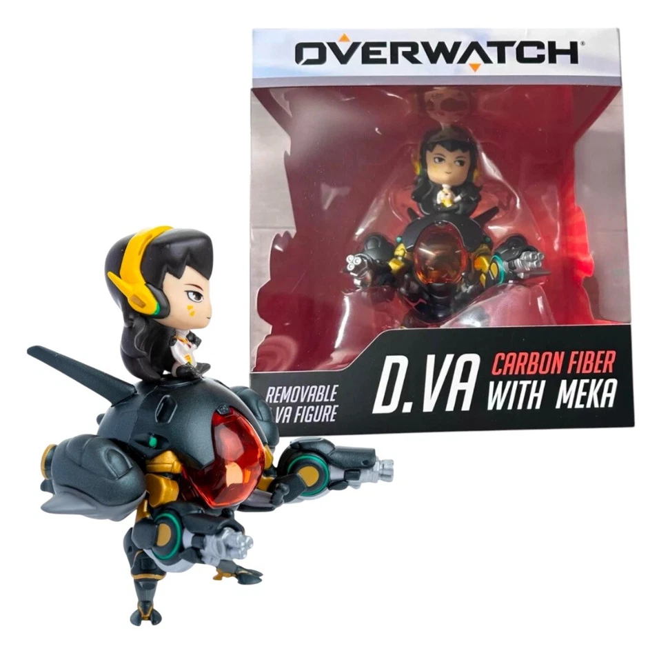 Blizzard Overwatch Cute But Deadly D.Va & Meka Carbon Edition Figure