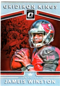 2017 Donruss Optic #20 JAMEIS WINSTON GRIDIRON KINGS HOLO PRIZM INSERT - Imagen 1 de 1