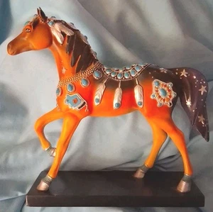 1st Ed Trail of Painted Ponies 2007 Native Jewel Pony 1E 3 368 Maria Ryan #12243 - Bild 1 von 6