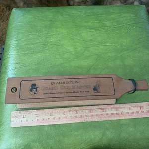 Vintage Quaker Boy Grand Old Master Supreme Grade Turkey Call Dated 93’ - Picture 1 of 15