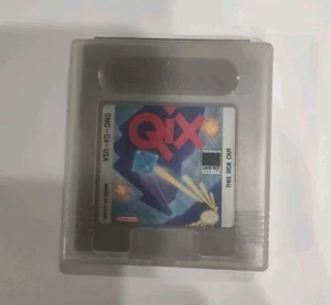 Qix (Nintendo Game Boy, 1990) Auténtico Cartucho de Juego con Estuche - Imagen 1 de 3