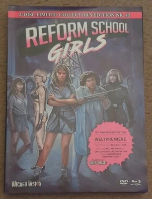 NEW! Reform School Girls Blu-Ray/DVD MEDIABOOK Wicked Vision - Image 1 of 4
