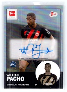2023-24 TOPPS Chrome Bundesliga Willian Pacho Frankfurt – RC 1963 Auto /100 - Picture 1 of 1