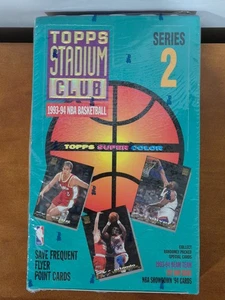 1993-94 NBA Topps Stadium Club Basketball Series 2 Factory Sealed Please read! - Picture 1 of 9
