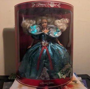 Bambola Barbie Mattel Happy Holidays 1995 Edizione Speciale Natale anni 90 nuova sigillata - Foto 1 di 11