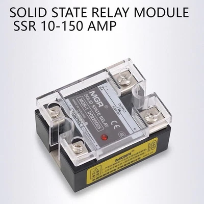 Solid State Relay Module SSR 10-150 amp Single Phase 3-32V DC DC-DC DC-AC - Image 1 of 4