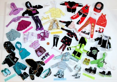 Rainbow High Doll Clothes Shoes & Acc. 63 Pc Lot- Jade River Ruby Emi Lila Daria - Image 1 of 4