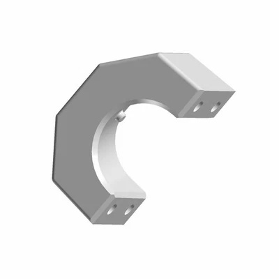 Polaris Machined Clamp, Door, for Specific ATV Models, Genuine OEM - 5140136 - Image 1 of 2