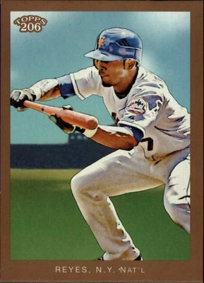 2009 Topps 206 Bronze #294 Jose Reyes - BB - Image 1 of 2
