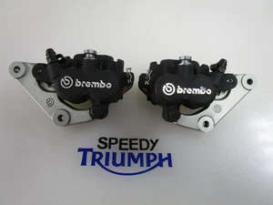 TRIUMPH BONNEVILLE BOBBER SPEEDMASTER 1200 FRONT BEMBO CALIPERS T2021802 / 3 - Picture 1 of 9