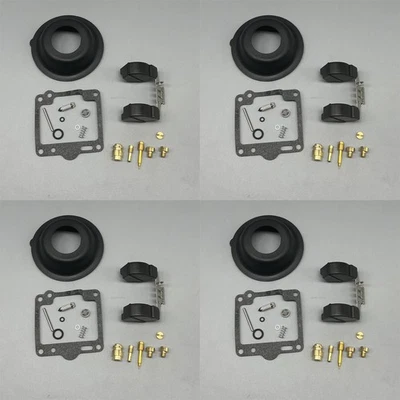 4 Para Yamaha XS1100 XS1100L XS1100S 80-81 Kit Flotador Reparación Diafragma Foto 1 de 4