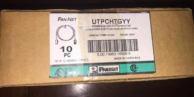 PANDUIT PATCH CABLES Pan-Plug Modular Category 5E Utp Stranded NEW BOX - Image 1 of 4