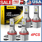 Auxito H11 H8 H9 Led Headlight Super Bright Bulbs Kit 6800Lm High/Low Beam 6500K