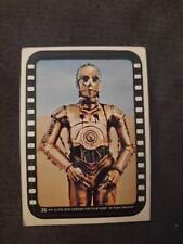 1977 Star Wars STICKER #26 The Fantastic Droid Threepio ~ C-3PO