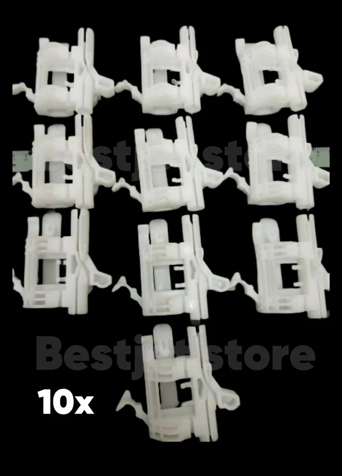 FIAT 500 REGULADOR VENTANA PLÁSTICO CLIP DELANTERO IZQUIERDO (CONDUCTOR) 2012-2019 10 unidades Foto 1 de 1