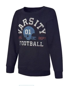 Boys Hanes Pull Over Sweater Varsity Football,  L - Picture 1 of 4