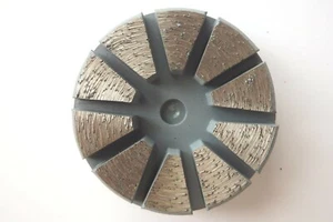 3" metal bond diamond grinding tool 30 grit soft bond for concrete prep Terrco - Picture 1 of 3