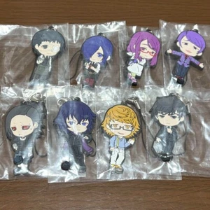 Tokyo Ghoul Figura Goma Llavero Lote 8 Set Uta Kaneki Mascota Japón m597 - Imagen 1 de 18