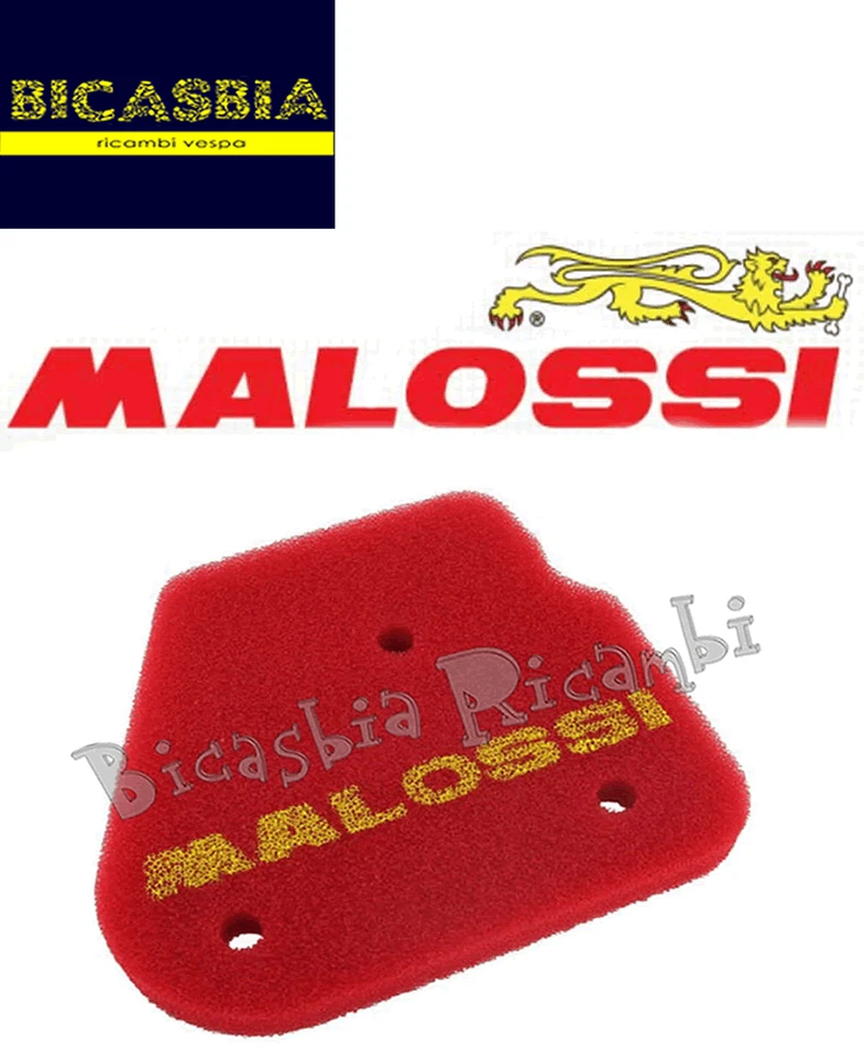 4364 - FILTRO ARIA MALOSSI RED SPONGE DINLI 50 MALAGUTI PHANTOM F10 F12 R ARIA