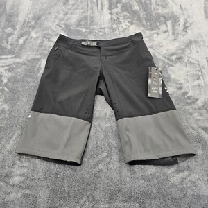 Fox Racing Defend Shorts Womens Large black gray mountain bike Performance NEW - Picture 1 of 13