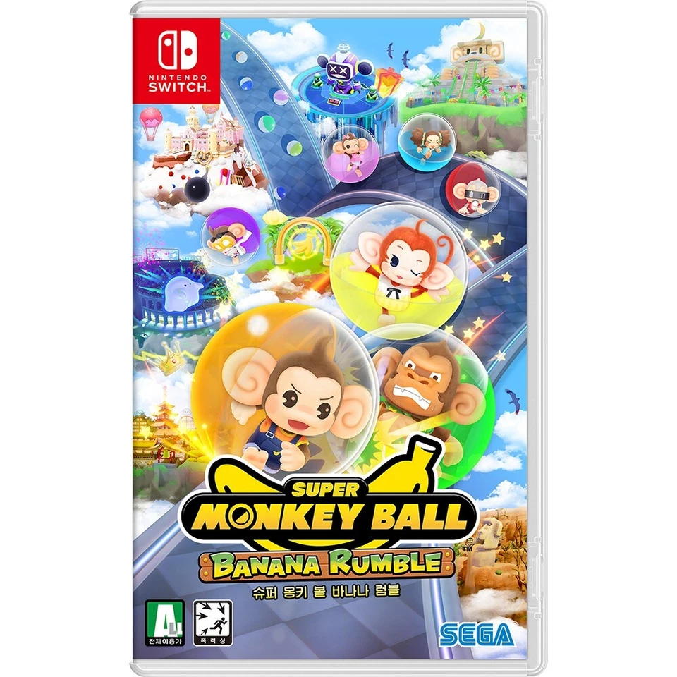 Switch Super Monkey Ball Banana Rumble [Korean Version] English + Multi Language - Image 1 of 1