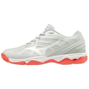 MIZUNO WAVE HURRICANE 3 Chaussure basket femme Handball gris/rose pointure 37 - Imagen 1 de 4